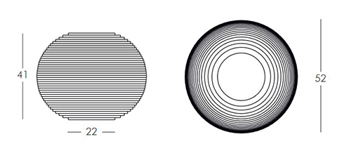 lampara-Molly-Slide-dimensioni