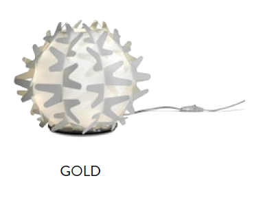 Lámpara-Cactus-Gold-de-suspensión-acabados