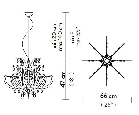 LampadaSospensione-Lillibet-Slamp-Dimensioni