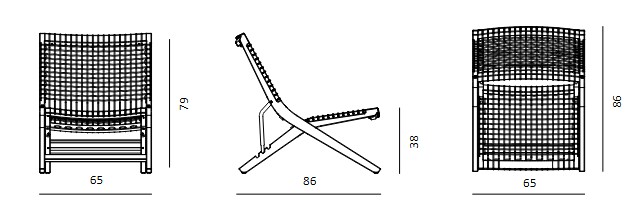 Dimensiones Silla Reclinable Synthesis Unopiù
