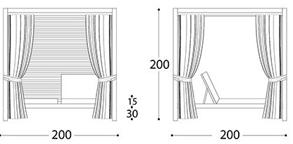 cenador-de-jardin-bivacco-varaschin-dimensiones
