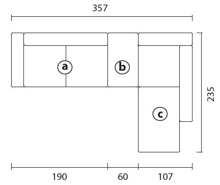 ZenitPlusComp3-divanoAngolare-Bontempi-dimensioni