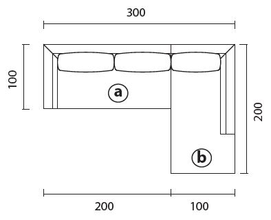 dakotaComp2-sofa-angular-Bontempi-dimensiones