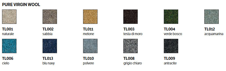 bontempi casa acabados pure virgin wool