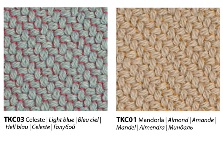 Acabados de tejido Kvadrat Bontempi