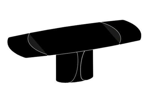 Dimensiones Mesa Talos 54.61 bontempi