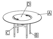 mesa-glamour-ring-bontempi-estructura
