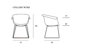 Sedia-Collier-Casprini-Wire-dimensioni