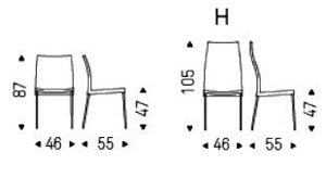 silla-anna-cattelan-italia-medidas