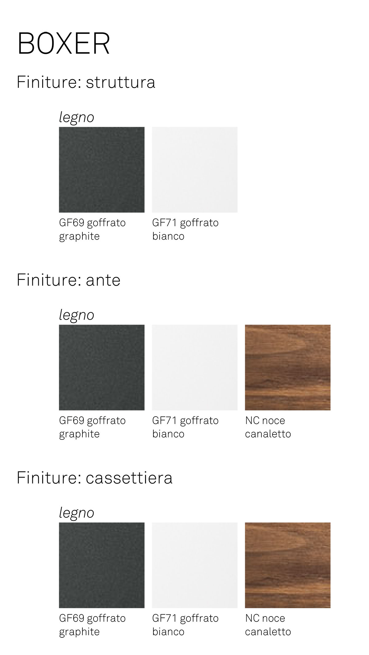 Mueble de tv Boxer Cattelan Italia acabados
