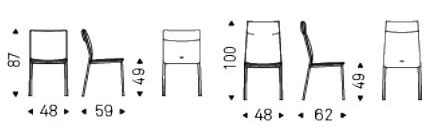 silla-isabel-ml-cattelan-italia-dimensiones