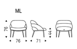 sillon-camilla-lounge-cattelan-dimensiones