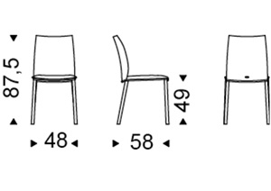 silla-rita-cattelan-italia-dimensiones