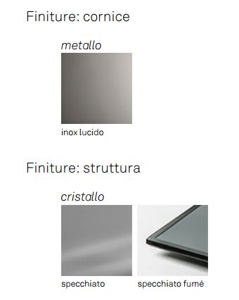 Espejo Kenya Cattelan Italia acabados y colores