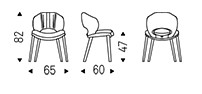 silla-miranda-wood-cattelan-italia-medidas
