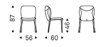 silla-nancy-cattelan-italia-medidas