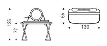 consola-cocoon-leather-cattelan-dimensiones