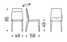silla-agatha-flex-cattelan-italia-medidas