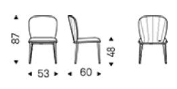 silla-chrishell-cattelan-dimensiones