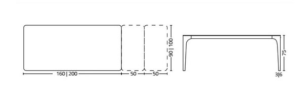 Dimensiones de la Mesa Cargo Colico