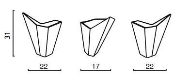 lampara-gami-elite-to-be-dimensiones