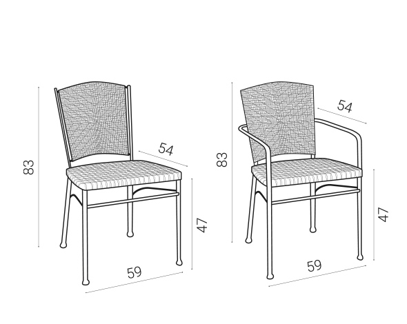 silla-elite-to-be-giulia-dimensiones