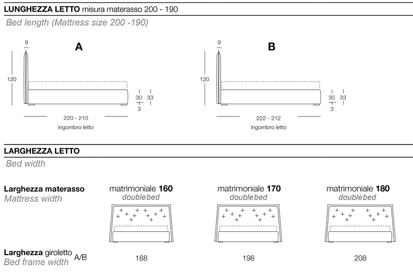 Cama Claire Ergogreen doble de almacenaje medidas