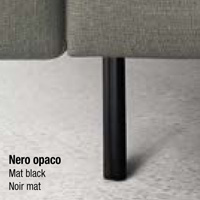 piede twinny nero opaco