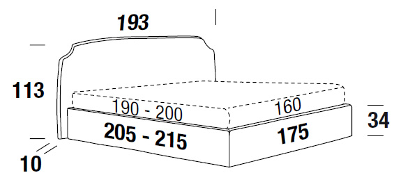 cama felis demy doble dimensiones