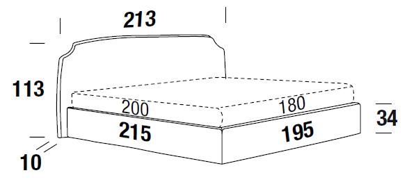 cama felis demy doble dimensiones