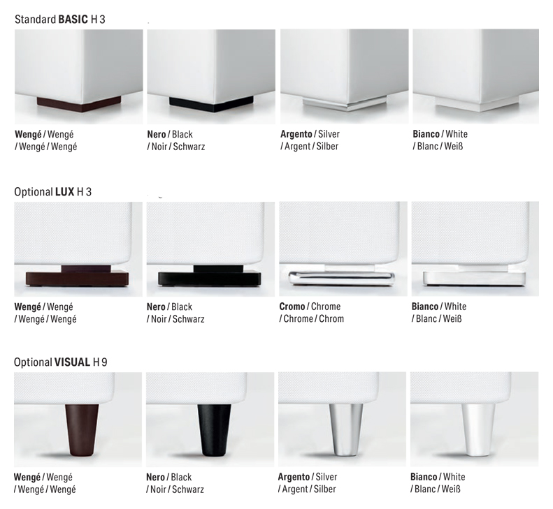 Legs of the Scotty Compact Ring Smart bed