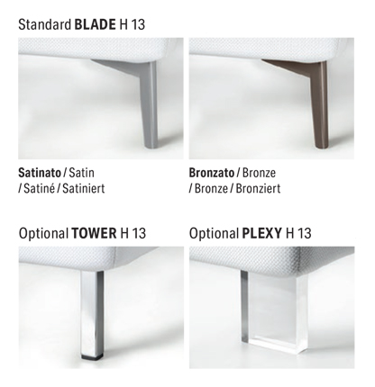 Legs of the Scotty Compact Ring York bed