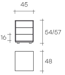home office fiam modelo luminare cajonera medidas