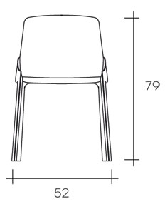 silla-fiam-modello-plié-medidas