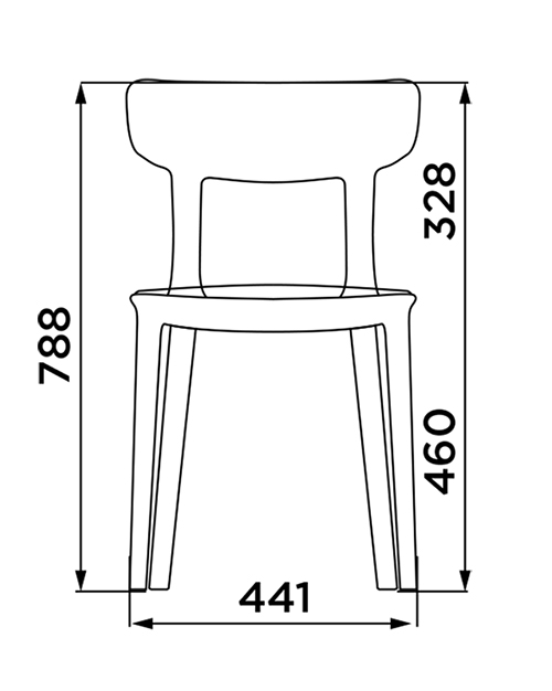 Silla Canova Infiniti Design medidas