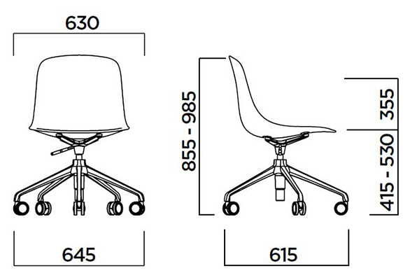 silla-pure-loop-binuance-5-star-infiniti-design-dimensiones