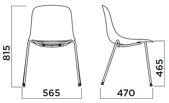 silla-pure-loop-mono-infiniti-design-dimensiones