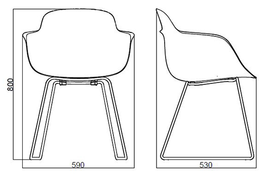silla-sicla-sled-infiniti-design-dimensiones