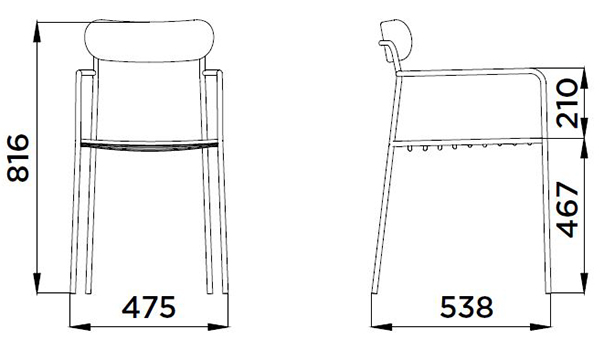 silla-ùti-plastic-back-with-arms-infiniti-design-dimensiones