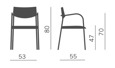 silla-klic-kaste-dimensiones