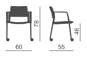 silla-kyos-kastel-dimensiones
