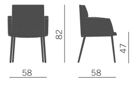 sillon-kribio-kastel-dimensiones