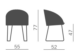 sillon-kameo-kastel-dimensiones