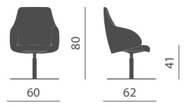 sillon-kontea-kastel-dimensiones