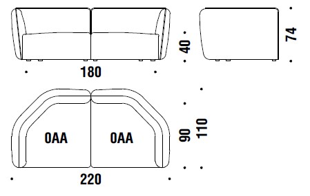 sofa-Chamfer-Moroso-dimensiones