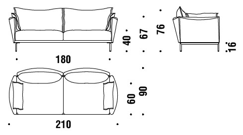 sofa-Gentry-Moroso-dimensiones