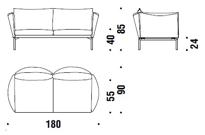 sofa-GentryExtraLight-Moroso-dimensiones