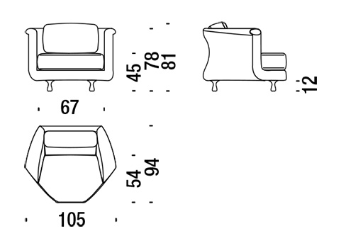 sillon moroso big mama dimensiones