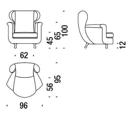 sillon moroso big mama dimensiones