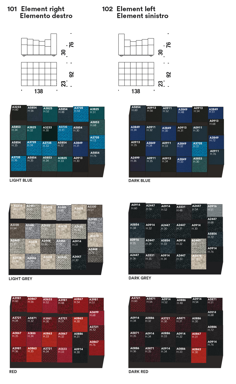 dimensiones moroso dolorez